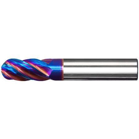 Mastercut Tool Corp. 4x14x4x50 4FL Ball Multi-Helix Ultra V4 with Flat, PowerN 550-208W-5